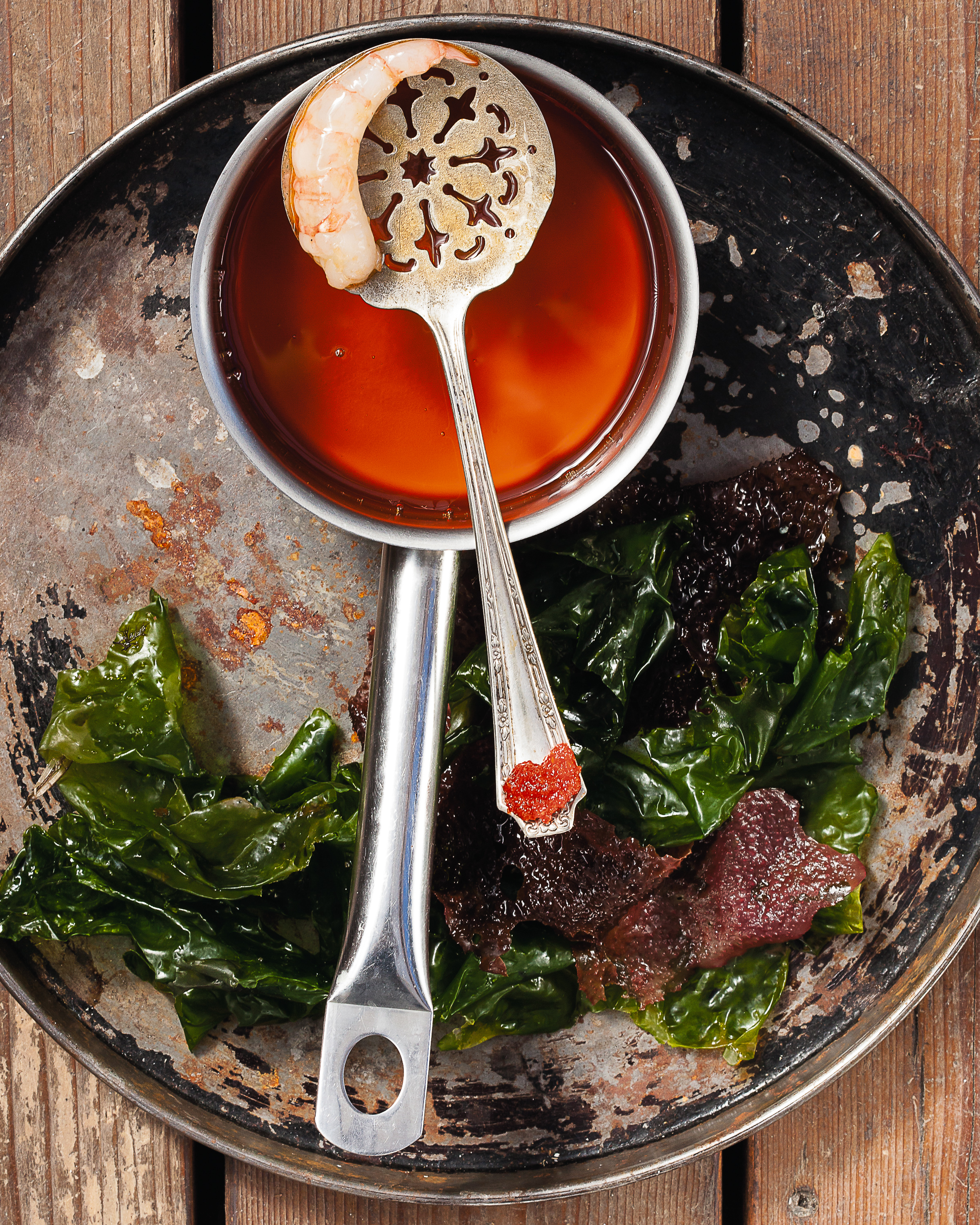 Spoonfuls of Inspiration: Blaine Wetzel - Pacific Northwest Spoonful portrait of Chef Blaine Wetzel, from the Spoonfuls of Inspiration fine art series.
