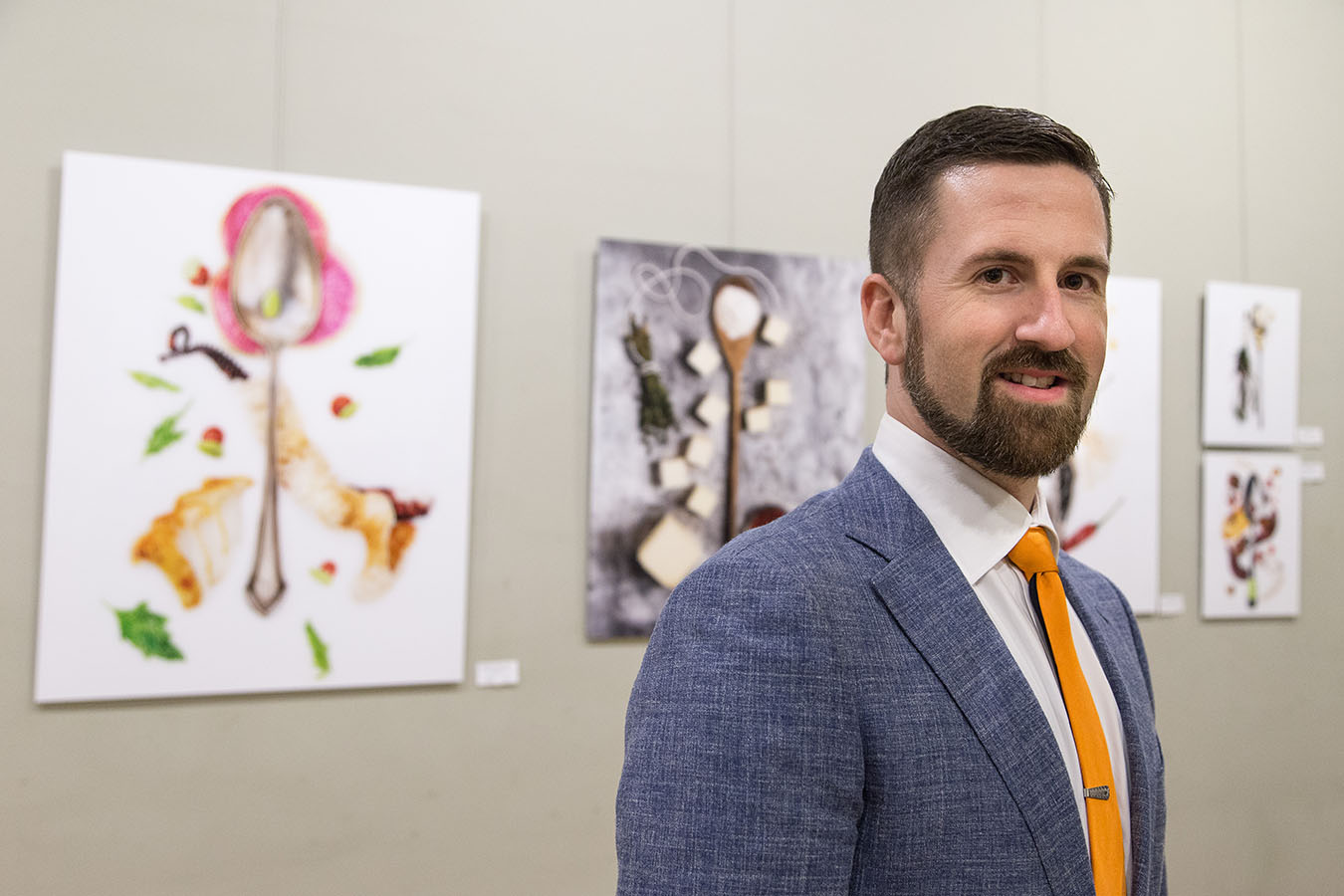 Brent Herrig - Creator of Spoonfuls of Inspiration Fine Art Series Brent Herrig - Food and Lifestyle Photographer at Spoonfuls Gallery Exhibition
