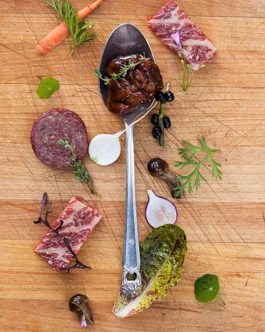 Spoonfuls of Inspiration: Josh Hopkins - Craft and Vision Spoonful portrait of Chef Josh Hopkins, from the Spoonfuls of Inspiration fine art series.