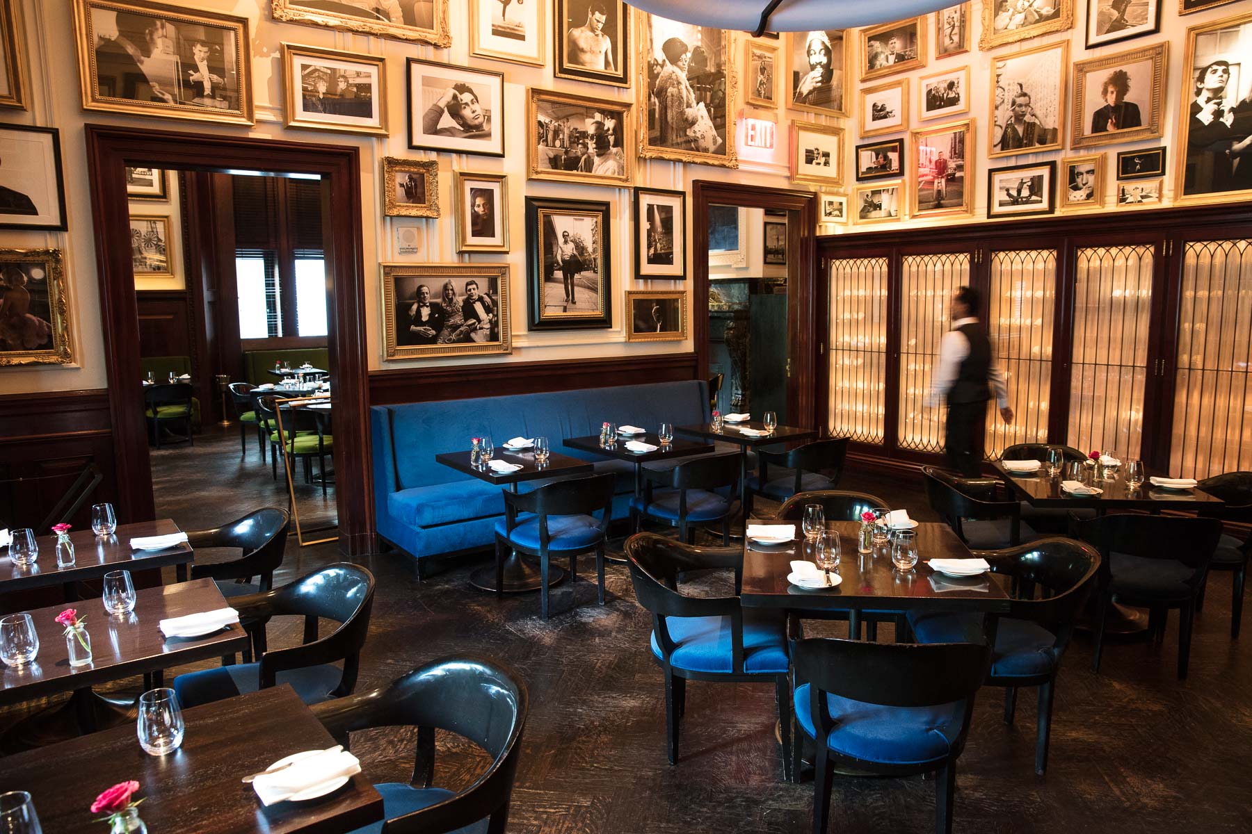 The Clocktower restaurant dining room with grand archways, NoMad, New York